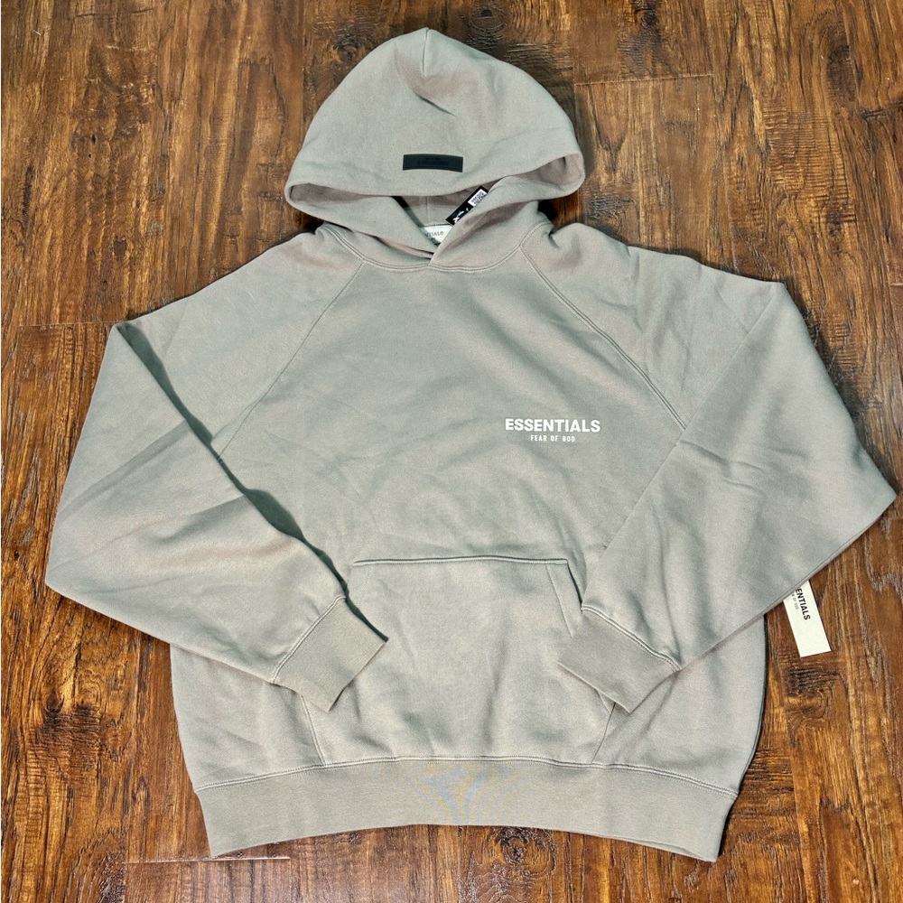 Fear of God Essentials Hoodie Wood Men’s/ Unisex Medium Rare Color #SW23